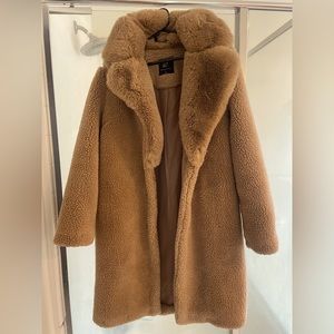 Brown pea coat